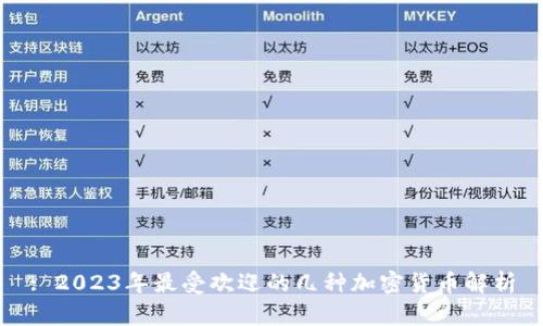 : 2023年最受欢迎的几种加密货币解析